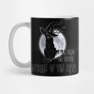 Never Mind The Witch Beware of the Cat Mug